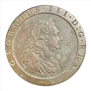 >1797 Great Britain George III D.G. Rex - One Pence - Nice Detail!