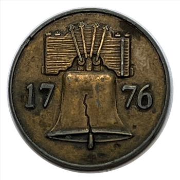 The History Channel Club Token - American Eagle and 1776 Liberty Bell - Nice Detail & Color