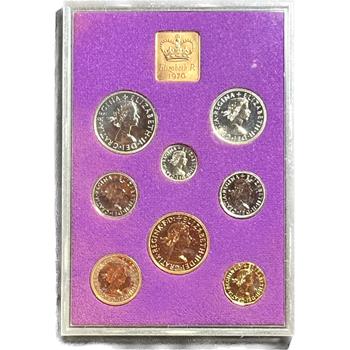 .  1970 Coinage of Great Britain & Northern Ireland - Stunning 8 Coin Set