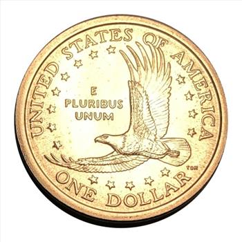 *2003-P United States Mint Uncirculated Sacagawea Golden One Dollar Coin