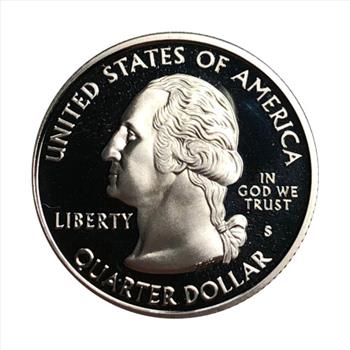 *2004-S US Silver Proof State Quarter - Iowa