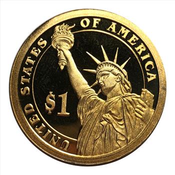 *2010-S US Proof Presidential One Dollar Coin –  Franklin Pierce