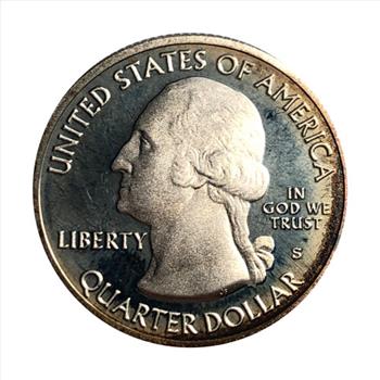 *2011-S US Silver Proof National Park Quarter – Gettysburg