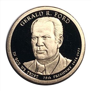 *2016-S United States Mint Proof Presidential One Dollar Coin - Gerald R. Ford