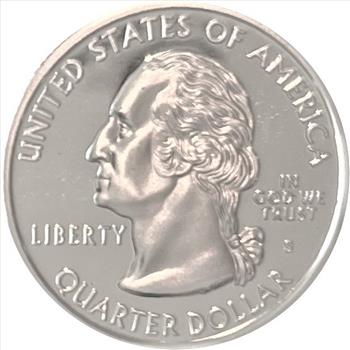 1999-S U.S. Silver Deep Cameo New Jersey State Quarter (First Issued) Washington Quarter
