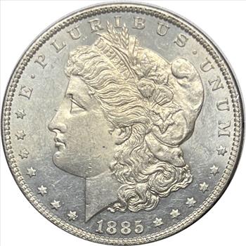 1885 U.S. Silver Morgan Dollar Proof-Like Brilliant Uncirculated