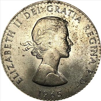 1965 Winston Churchill Commemorative Coin