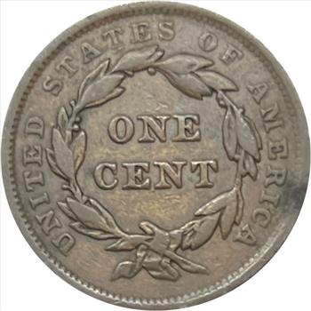 1843 U.S. Large Cent Choice Collector Grade & Nice!