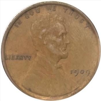 1909 U.S. Lincoln Small Cent First Year Of Issue!