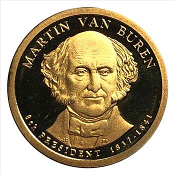 *2008-S US Proof Presidential One Dollar Coin – Martin Van Buren