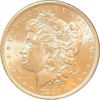1883-CC GSA Carson City Brilliant Uncirculated Morgan Dollar In U.S. Mint Plastic Holder