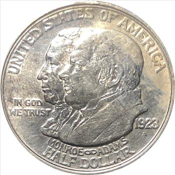 1923-S US Silver Monroe Classic Commemorative-Collector Grade