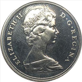 1971 Canada Dollar-British Columbia Commemorative