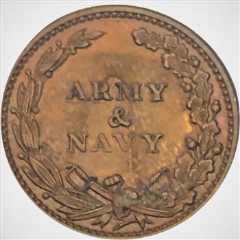 1863 US Civil War Store Card: 