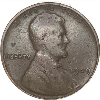 1909 US Lincoln Small Cent First Year Of Issue!