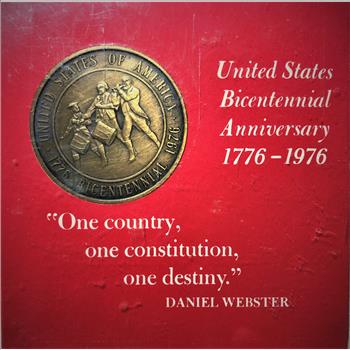 1976 Bicentennial Commemorative Medal-Custom Cased For Presentation