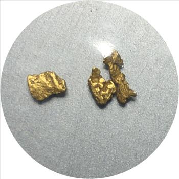 Alaska Yukon Gold Nuggets! .117 Grams Pure Alaska Gold!
