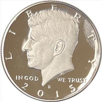 2015-S U.S. Silver DCAM Proof John F Kennedy Dollar Coin Proof Set Fresh-So Nice!