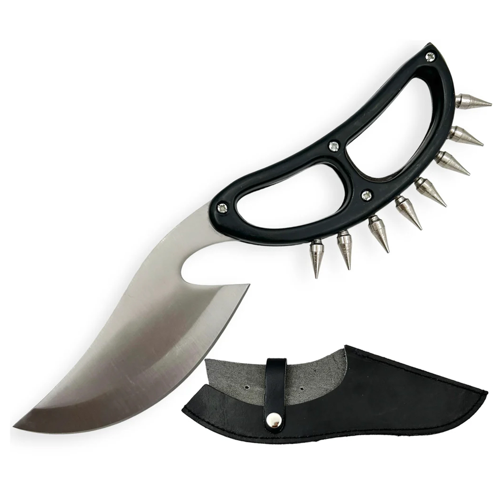 10.5? Trench Style Knife with Spikes