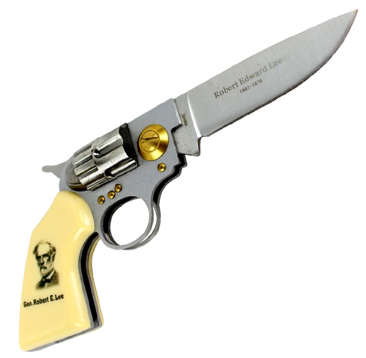 Gen. Robert E. Lee Gun Folding Knife