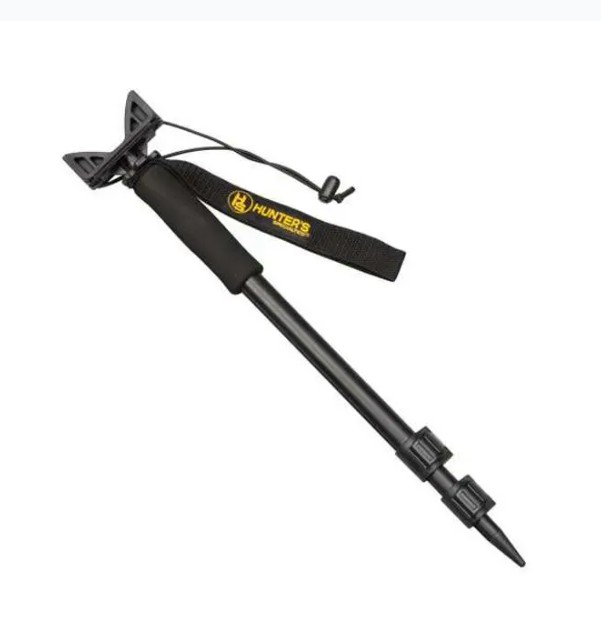 Hunters Specialties 00611 Shooter's Stick Gun Rest Aluminum Black 17"-36"
