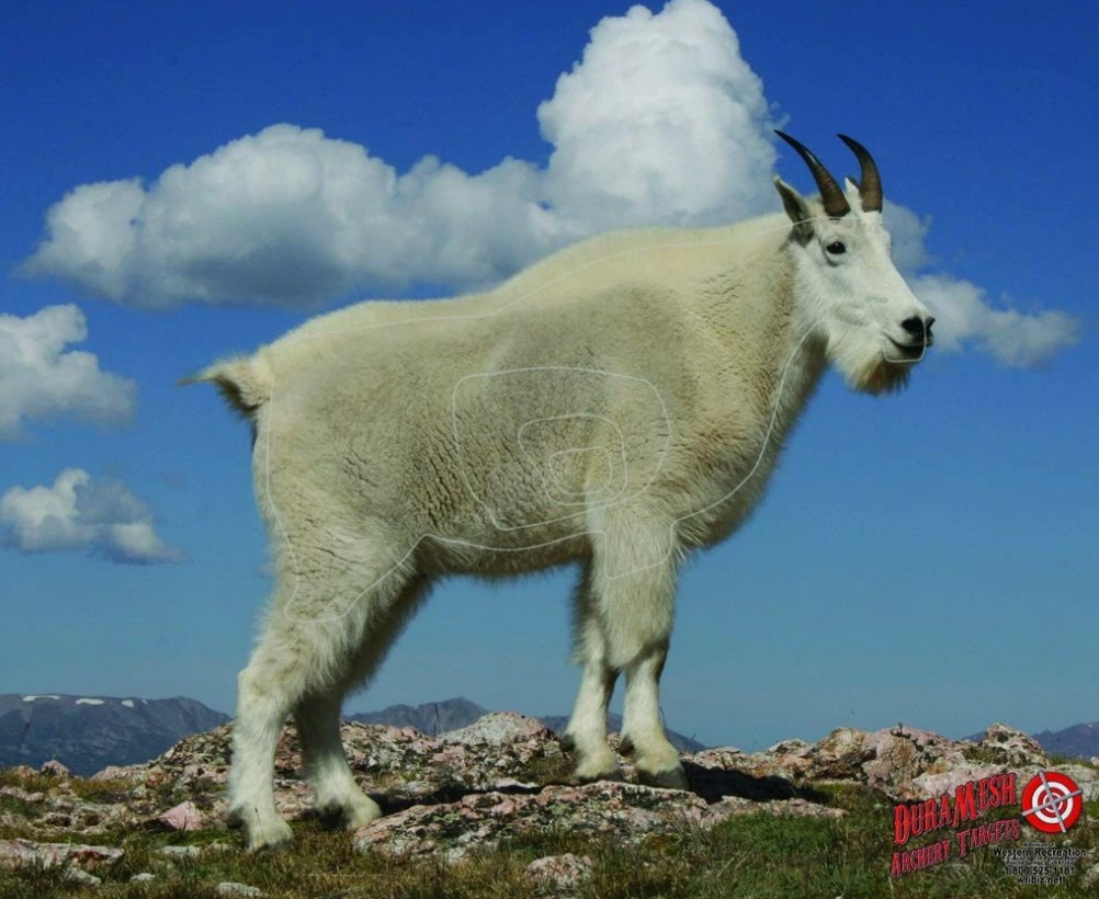 Duramesh Archery Target Mountain Goat 25 in. x 32 .