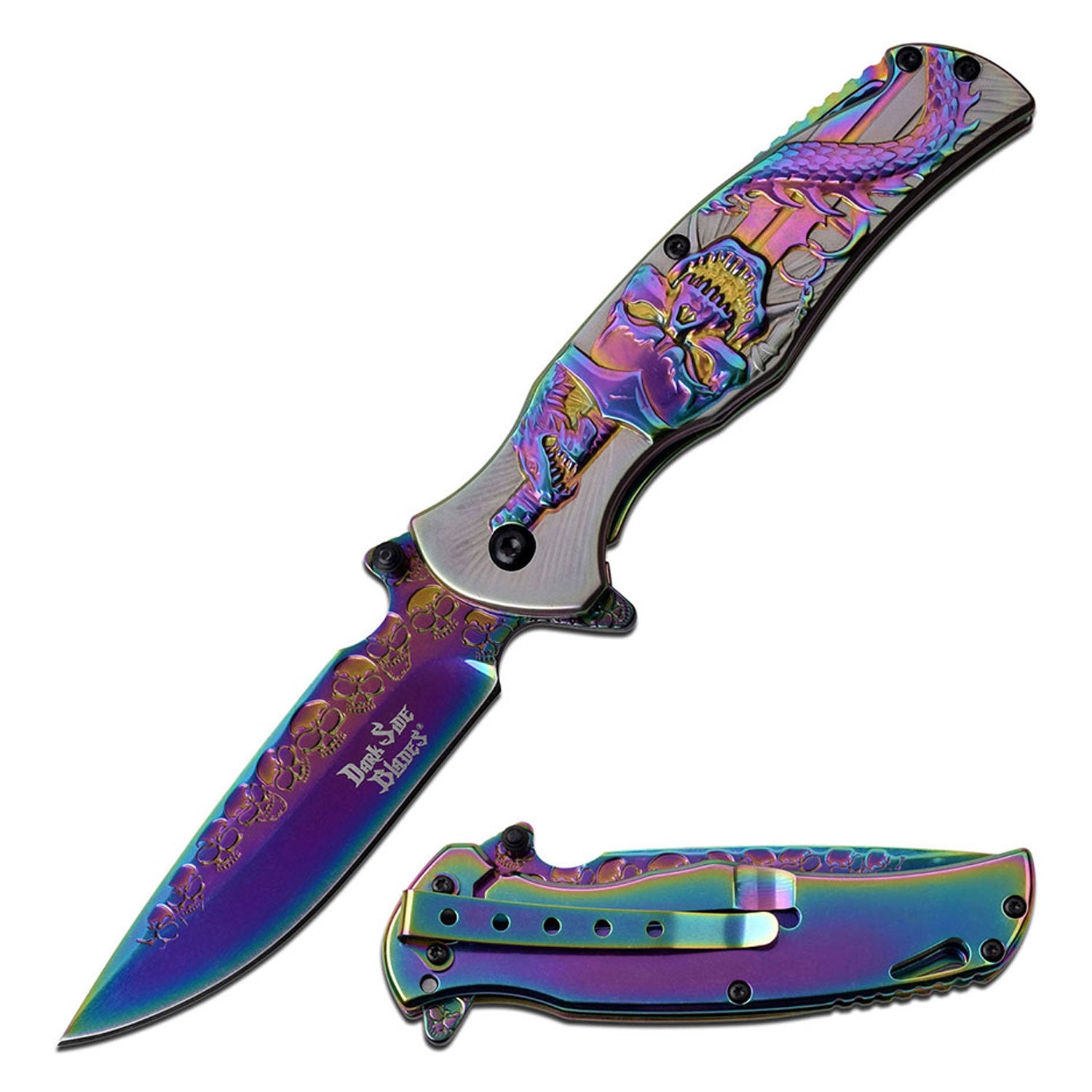 Dark Side Blades - Spring Assisted Knife - DS-A063RB