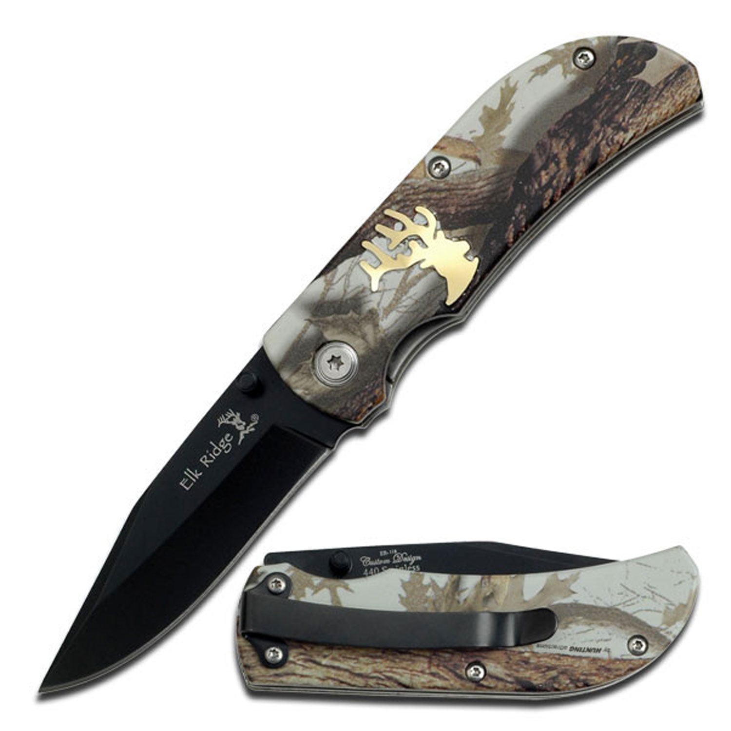 Elk Ridge - Folding Knife - ER-118CA