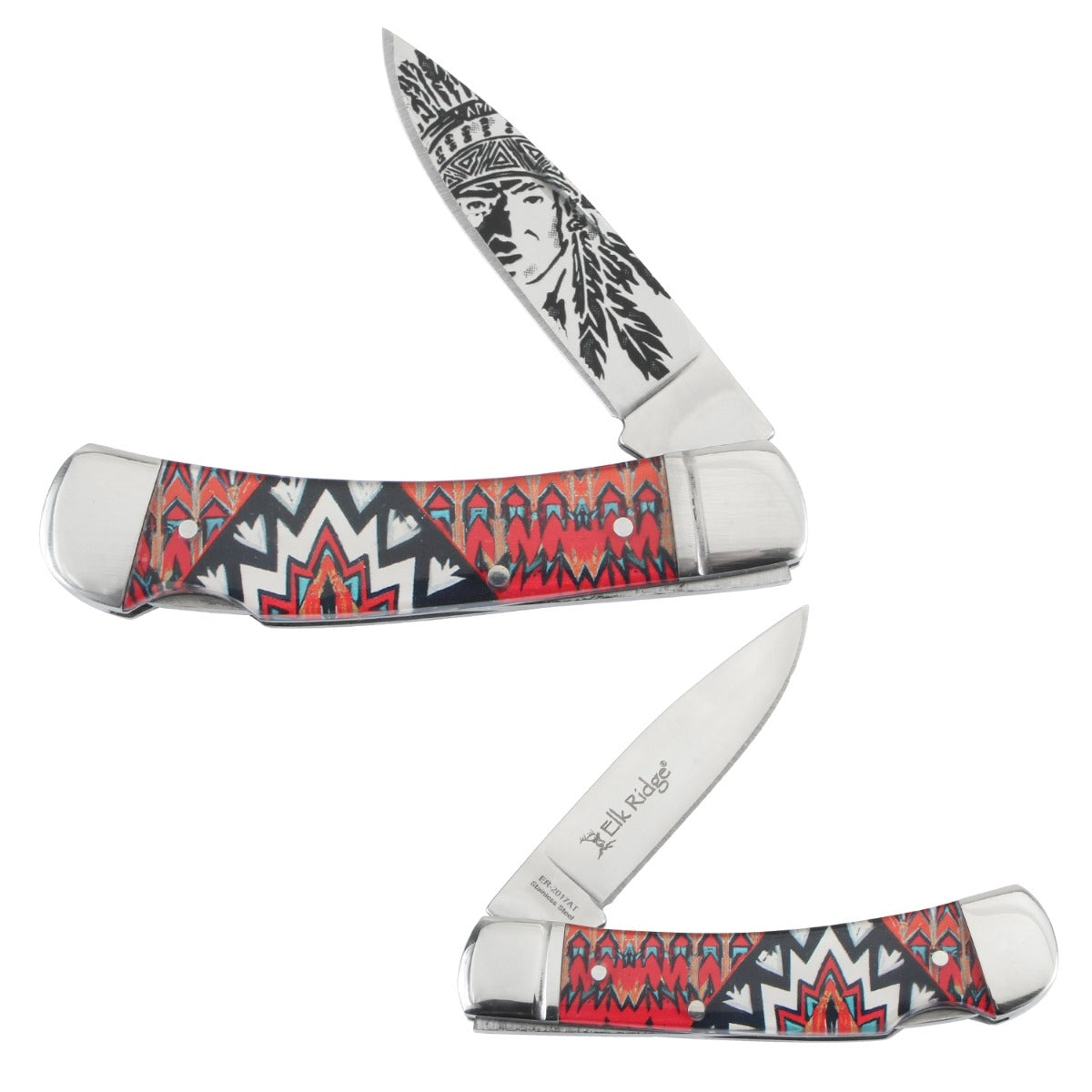 Elk Ridge - Lock Back Manual Folding Knife  -  ER-2017AT
