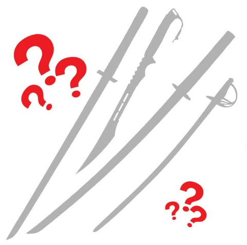 MYSTERY WALKING SWORD- FANTASY OR SAMURAI- NEW