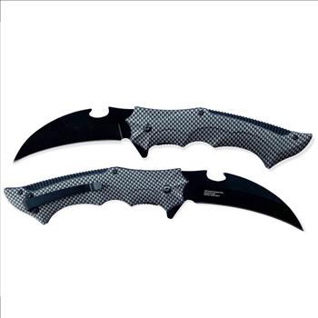 Spring Assisted Knife - CARBON FIBER