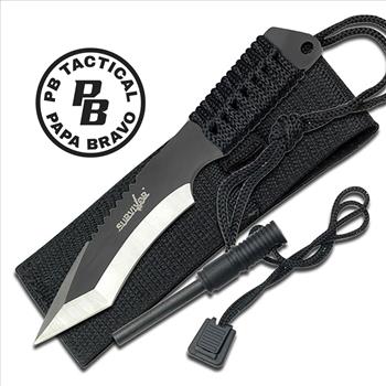 SURVIVOR TANTO FIXED BLADE KNIFE 7
