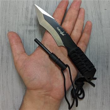 SURVIVOR TANTO FIXED BLADE KNIFE 7