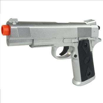 CYMA Spec Ops Full Metal Spring Airsoft Pistol - Silver