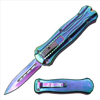 RAINBOW Miniature OTF Automatic Knife