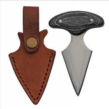 TRI-ANGULAR PUSH DAGGER BOOT KNIFE