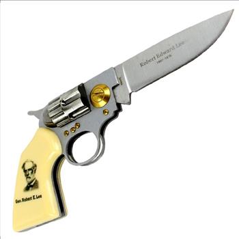 Gen. Robert E. Lee Gun Folding Knife
