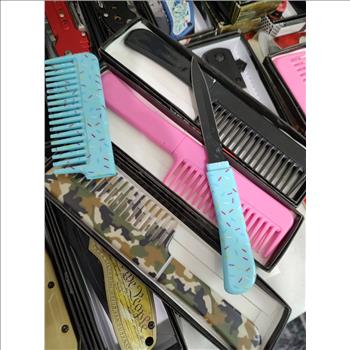 WOMANS SELF DEFENSE COMB KNIFE- RANDOMLY CHOSEN