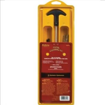 Outers Pistol Cleaning Kit 9mm/.380/.357/.38 Caliber Aluminum Rod Clam Pack 96418