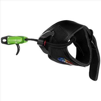 TRU Ball Shooter Jr Green Youth Archery Release Aid Velcro Strap T00V-GR-JR