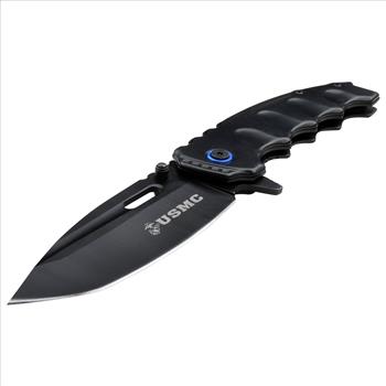 USMC - SPRING ASSISTED KNIFE - M-A1066BBK