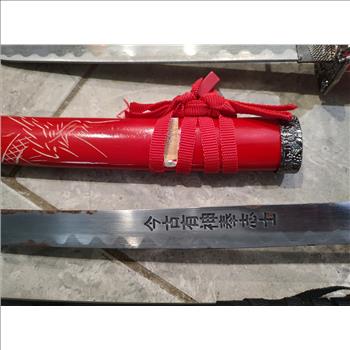 6 PIECE SWORD SET LOT- SEE DESCRIPTION