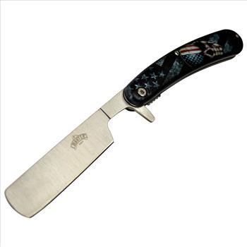 MASTER USA RAZOR KNIFE - MU-A122A SKULL FLAG