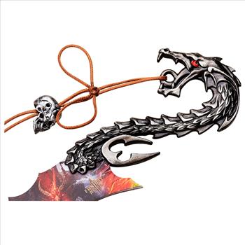 Fantasy Master - Dragon King - Fantasy Dragon Knife w/Display