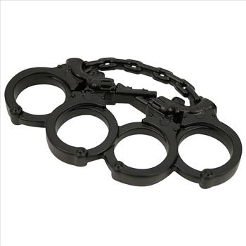 BladesUSA Knuckles - PK-1846BK Revolver Black Self Defense