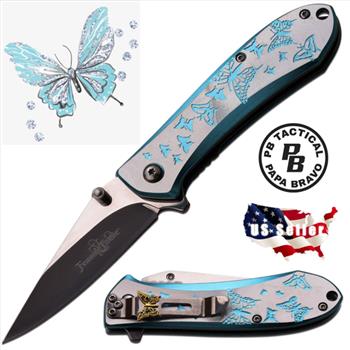 FEMME FATALE BUTTERFLY SPRING ASSISTED KNIFE