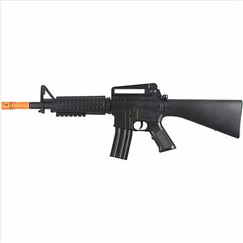 5 PIECE SPRING AIRSOFT SNIPER RIFLE GUN BUNDLE