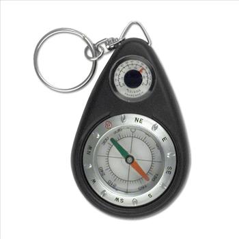 BladesUSA - Compass Key Chain with Thermometer - CS-177