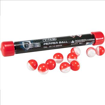 Umarex PEPPERBALL10 P2P .50 Cal Pepper Ball - 10 Ct