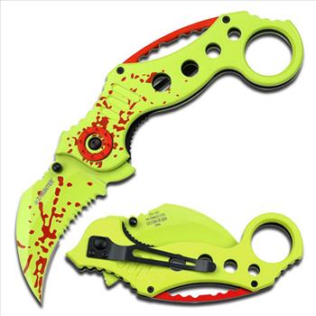 Z-Hunter - Spring Assisted Knife - ZB-051GR